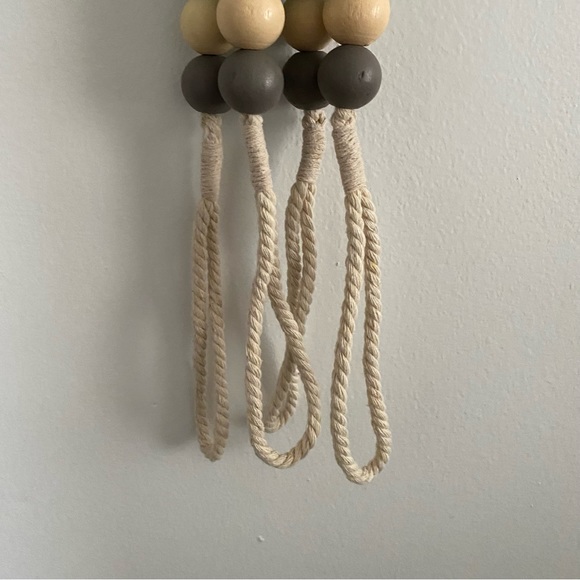 Wooden Bead curtain tie backs - Picture 4 of 7